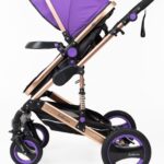 Belecoo 6 Purple – Classic 3 in 1 Pram/stroller