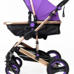 Belecoo 6 Purple – Classic 3 in 1 Pram/stroller