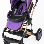 Belecoo 6 Purple – Classic 3 in 1 Pram/stroller