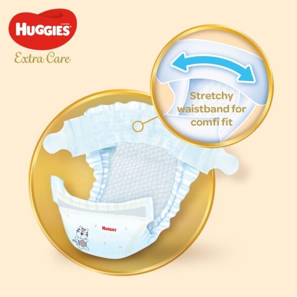 Huggies – Extra Care, Jumbo Pack, Size 4, 8-14 Kg – 204 Pcs