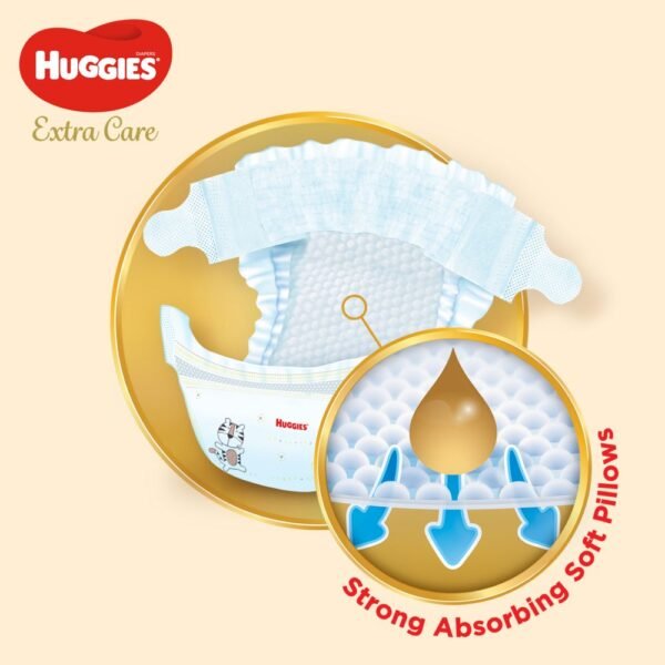 Huggies – Extra Care, Jumbo Pack, Size 5, 12-22 Kg – 60 Pcs