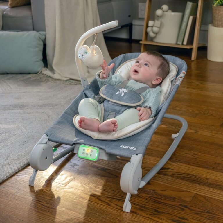 Ingenuity - Happy Belly Rock-to-bounce Massage Seat - Parker