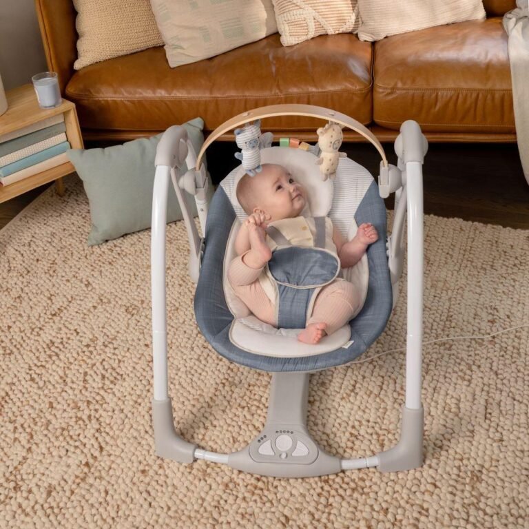 Ingenuity - Swing 'n Go Portable Swing - Chambray