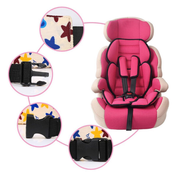Pikkaboo Big Stars Nap Safe Car Seat Head Support