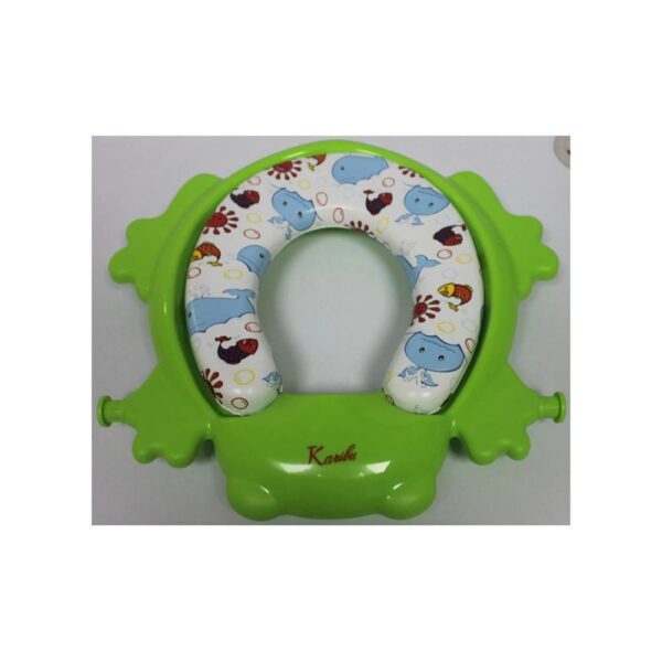 Karibu – Frog Shape Cushion Potty Seat With Ladder – Green