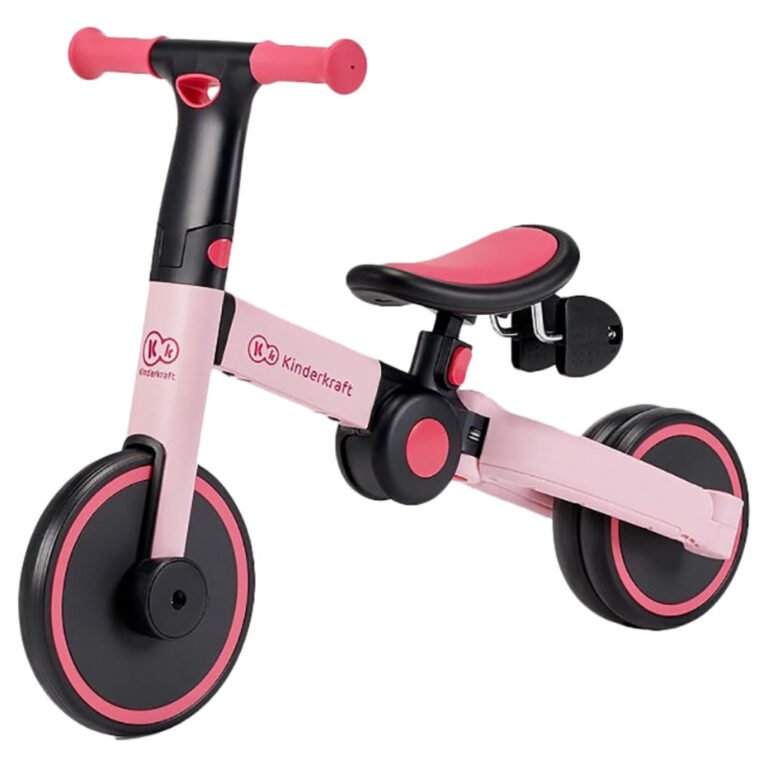 Kinderkraft - 3-in-1 4 Trike Tricycle - Candy Pink
