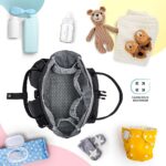 Kinderkraft – Moonpack Diaper Backpack – Grey
