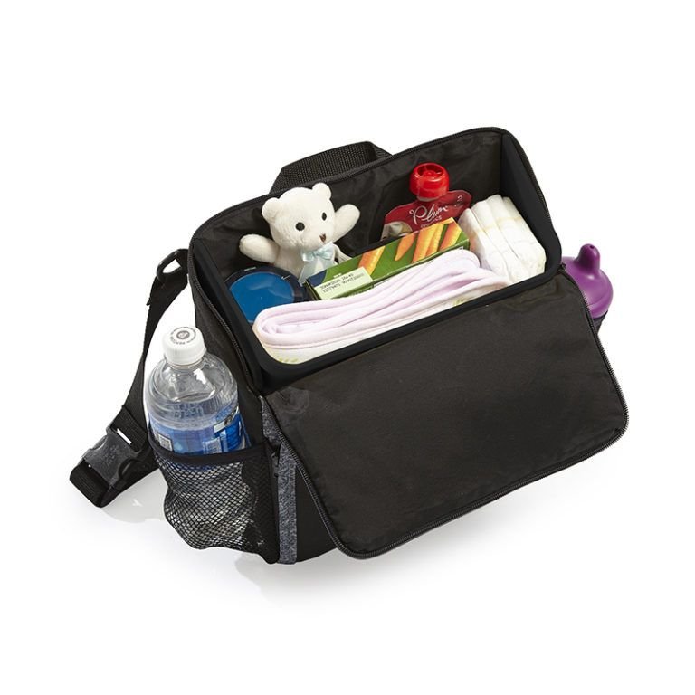 Kolcraft - Travel Duo 2 in 1 Portable Booster Seat and Diaper Bag