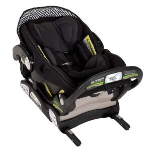 Babytrend Kussen Infant Car Seat - 0+ Months, 5-Point Safety Harness, Adjustable Headrest, EPS Foam, Mystic Black