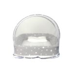 Little Angel – Baby Bed with Comfy Paddings – Grey