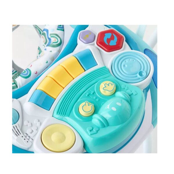Little Angel – Baby Jumper Bouncer with Music & Play Tray – Blue