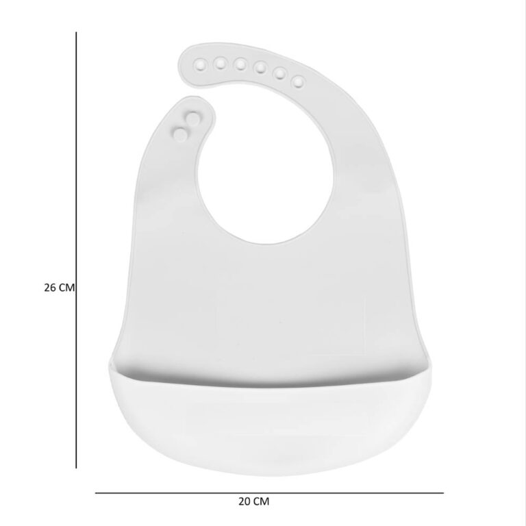 Little Angel - Baby Silicon Bib - Green