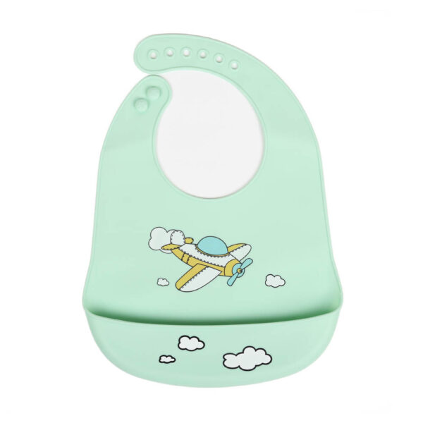Little Angel – Baby Silicon Bib – Green