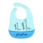 Little Angel – Baby Silicon Bib – Skyblue