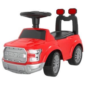 Lamborghini 3-in-1 Ride-On Push Car for Kids – Licensed Stroller, Walker & Ride Toy with USB Music, Black