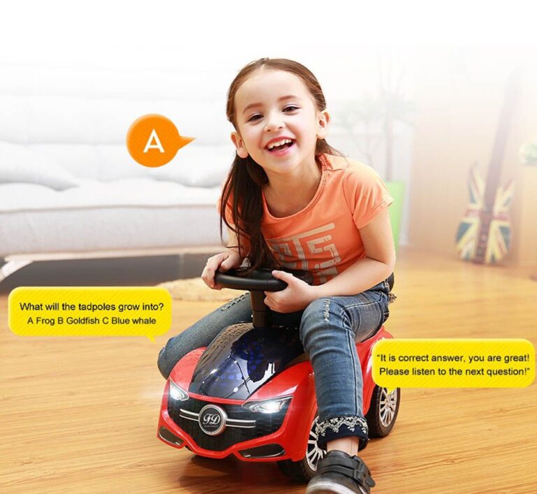 Little Angel - Baby Toy Ride On Walking Car - Red