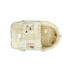 Little Angel Carry Cot W/ Diaper Bag – Brown