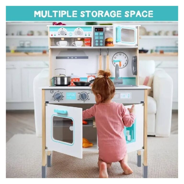 Little Angel - Kids Kitchen Wooden Pretend Playset
