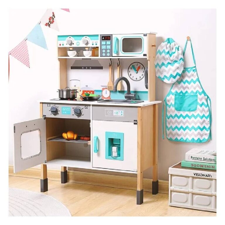 Little Angel - Kids Kitchen Wooden Pretend Playset