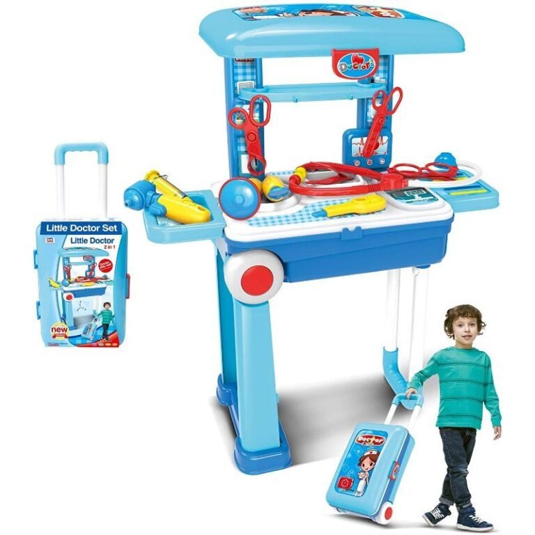 Little Angel - Kids Toys Doctor Set - Blue