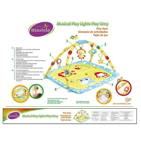 Baby Play Mat Activity Gym For Infant To Toddler Playmat – Green