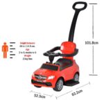 Little Angel – Mercedes-Amg Gle 63 – 3 In 1 Activity Ride-On – Red
