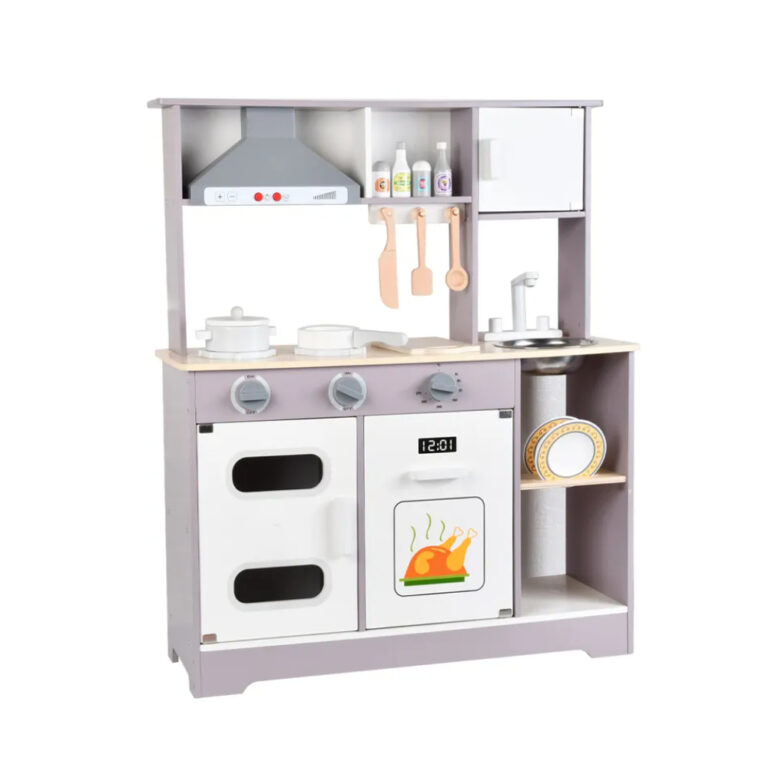 Little Angel - Wooden Kitchen Kids Play Toy Set