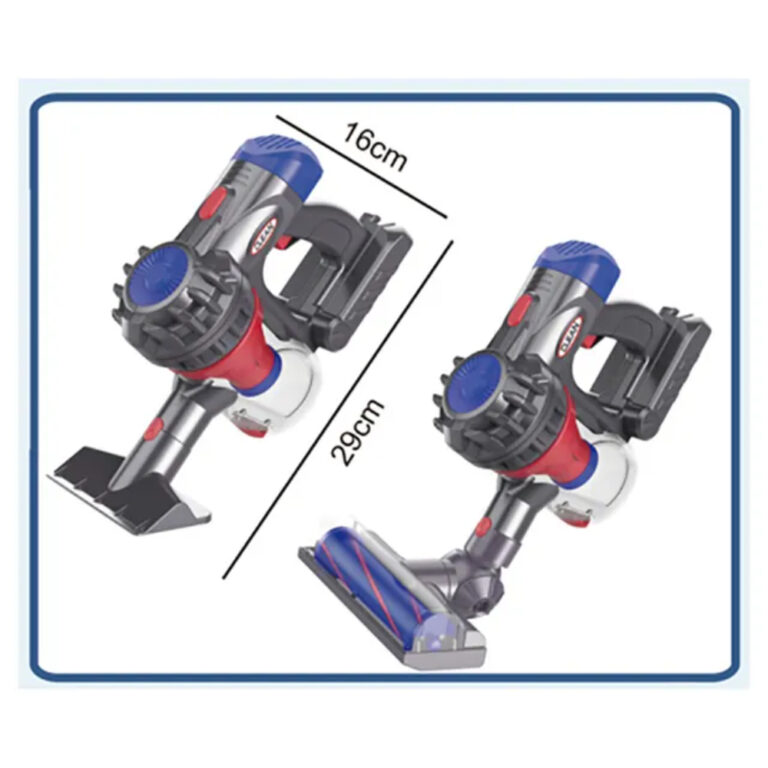 Little Learners - 3-In-1 Electric Vacuum Cleaner Roleplay Toy