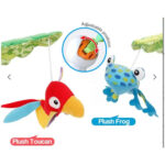 Little Learners – Jungle Jumper With Lights & Music – White