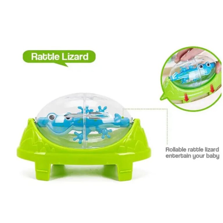 Little Learners - Jungle Jumper With Lights & Music - White