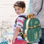 Little Story – 3-In-1 Chef/Kitchen Set School Bag (21 Pcs) – Green