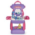 Little Story – 3in1 Beauticia Toy Set Satchel (21Pcs) – Purple
