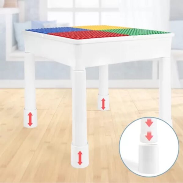 Little Story – 4-in-1 Activity And Block Table W/T 50 Blocks – Large