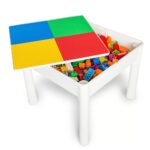 Little Story – 4-in-1 Activity And Block Table W/T 50 Blocks – Large