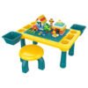 Little Story – Blocks 4 In 1 Activity Table Wt Stool – Green