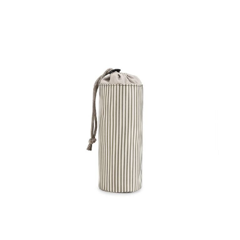 Little Story - Diaper Backpack with Changing Mat and Bottle Bag - set of 3 - Beige