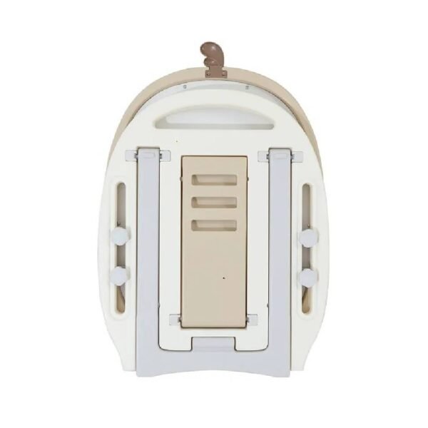 Little Story – Drawing Board with Chair, Magnetic Numbers, 5 Color Pen and Eraser- Beige