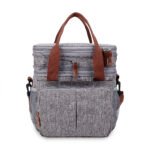 Little Story – Insulated Expandable Lunch Bag – Grey