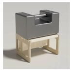 Little Story – Kids Study Table with Chair – Beige