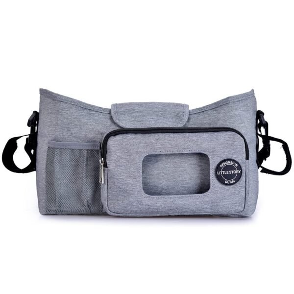 Little Story – Stroller Diaper Organizer Bag – Grey