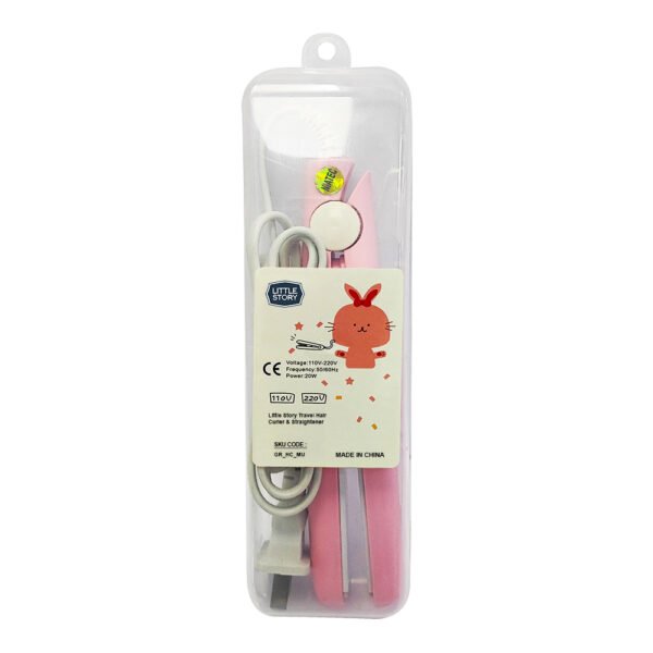 Little Story – Travel Hair Curler And Straightener – Assorted Color