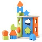 Little Story Wooden Activity Box Early Education Montessori 12 Pcs – Multicolor