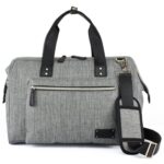 Little Story – Zera Mom Dad Diaper Bag – Grey