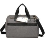 Little Story – Zera Mom Dad Diaper Bag – Grey