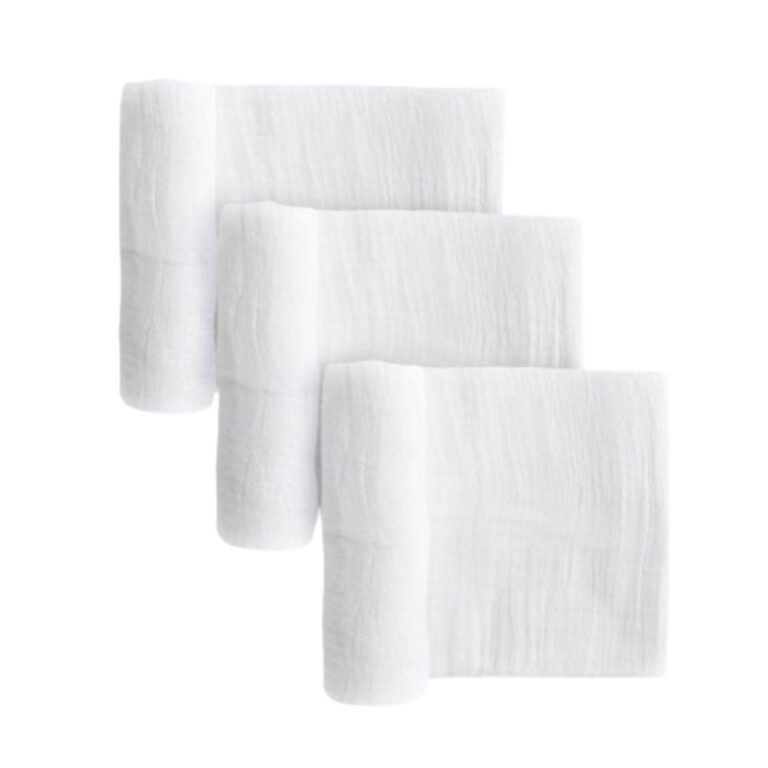 Little Unicorn - Cotton Muslin Swaddle 3 Pack Set - White