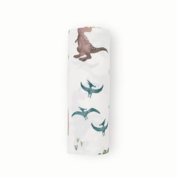 Little Unicorn – Stretch Knit Swaddle 2 Pack – Dino Pals