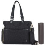 Little Story – Matilda Diaper Bag – Black