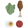 Lorena Canals – Chicken Combo Playset for Kids – Washable, Soft & Safe Pretend Play Toy