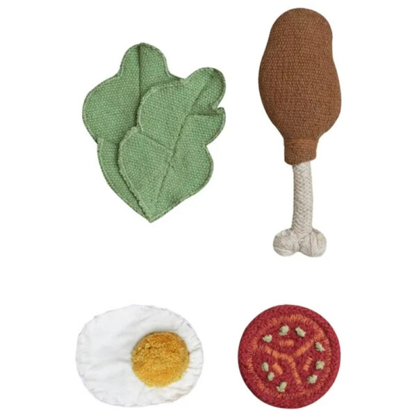 Lorena Canals – Chicken Combo Playset for Kids – Washable, Soft & Safe Pretend Play Toy
