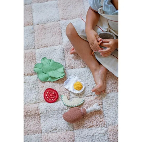 Lorena Canals – Chicken Combo Playset for Kids – Washable, Soft & Safe Pretend Play Toy